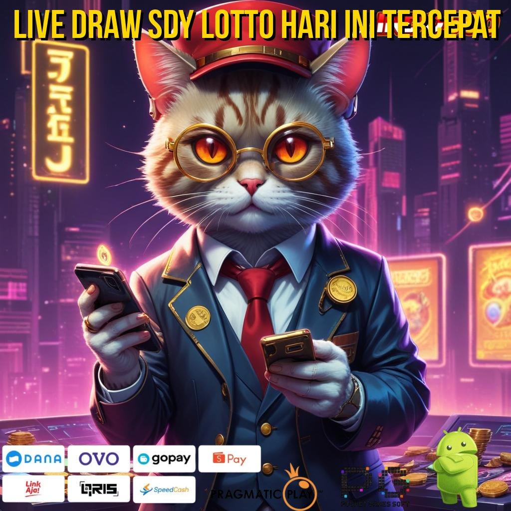 LIVE DRAW SDY LOTTO HARI INI TERCEPAT Keunggulan RTP Tertinggi untuk Maxwin Instan