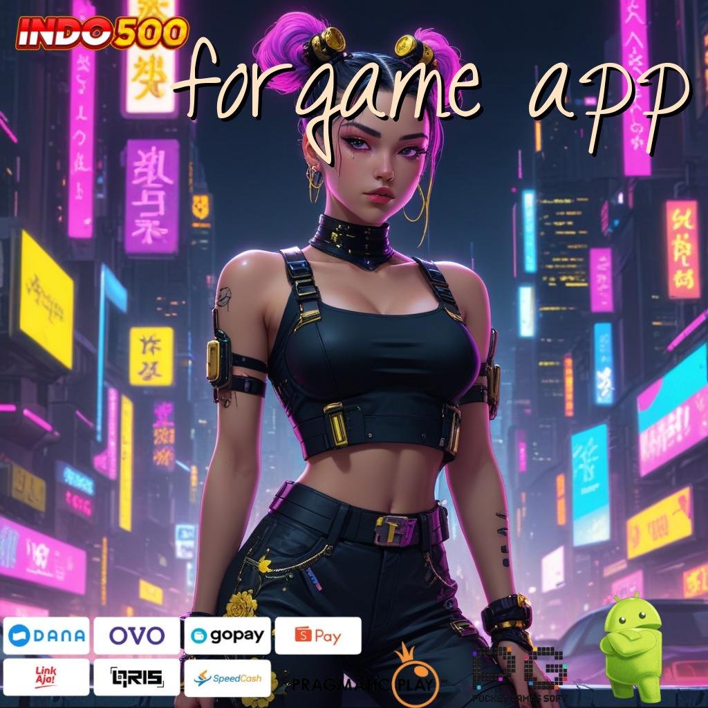 FORGAME APP Pola Baru Dengan RTP Tinggi