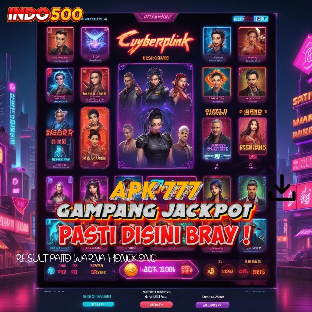 RESULT PAITO WARNA HONGKONG ♒ Pasti Untung Banyak Apk Cheat Game Slot