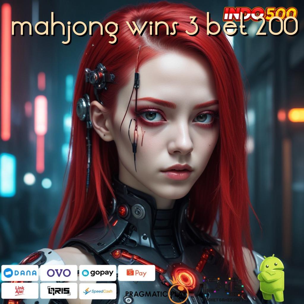 MAHJONG WINS 3 BET 200 Deposit Ewallet 15k Login Unduh Terbaru Versi 2.988.44 Tahun Ini