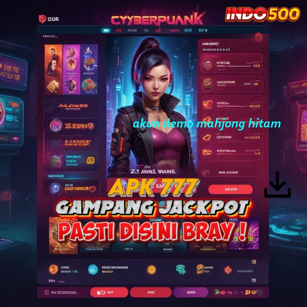 AKUN DEMO MAHJONG HITAM 🧡 arena kerja depo ovo terbukti menang besar