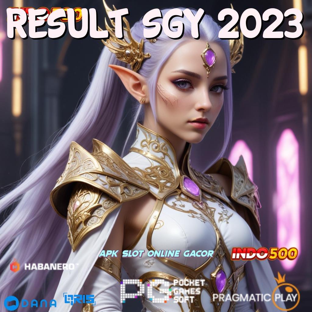 Result Sgy 2023