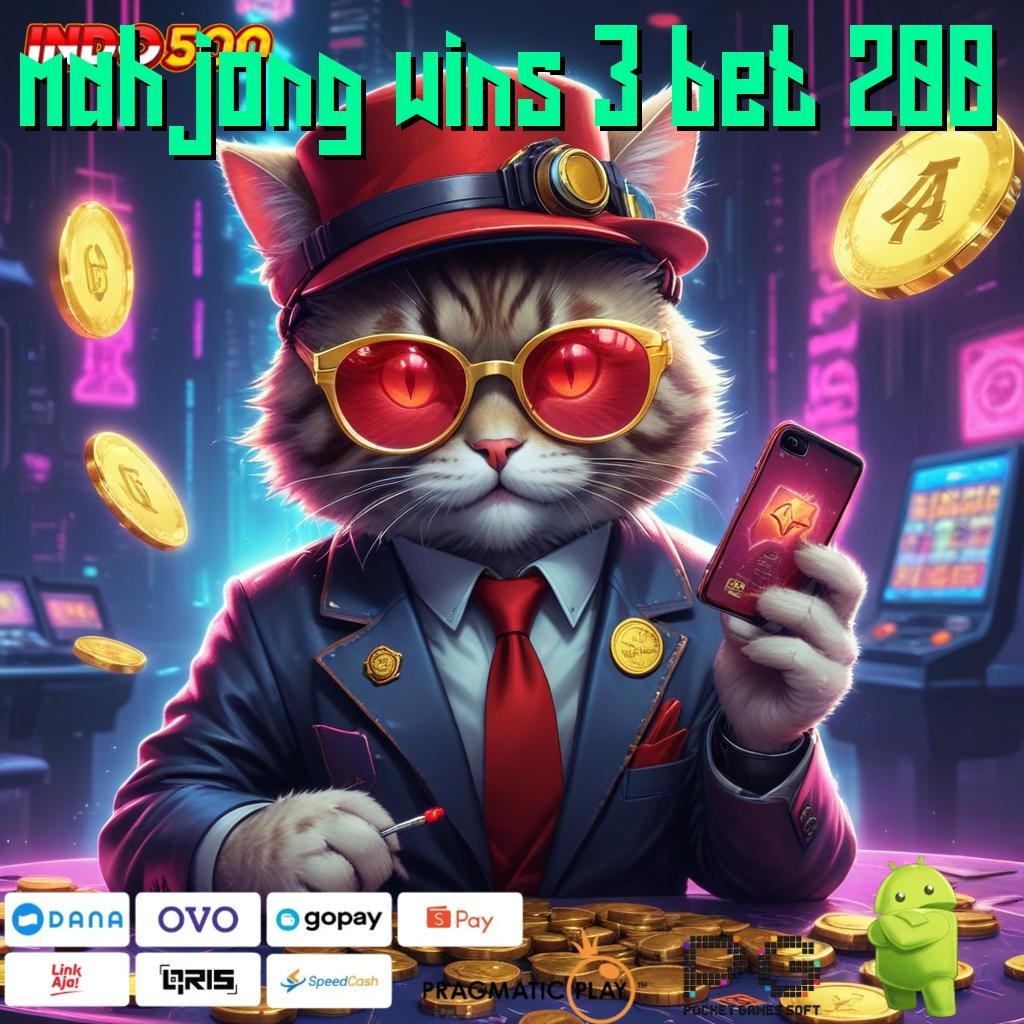 MAHJONG WINS 3 BET 200 Versi Dinamis Mesin Gacor