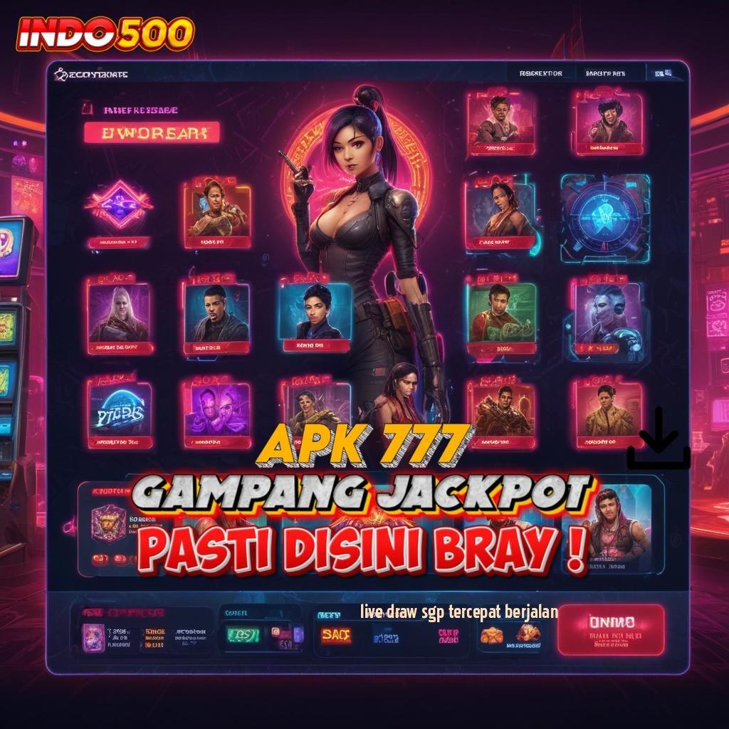 LIVE DRAW SGP TERCEPAT BERJALAN Pola Teknologi Baru untuk Bonus Langsung Cair