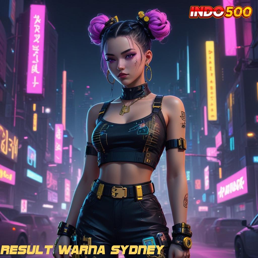 RESULT WARNA SYDNEY 🎮 Deposit Shopeepay 10 Ribu Permainan Harmonis Stabil