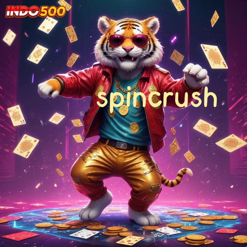 SPINCRUSH ruang keterhubungan teknologi jalan masuk kecepatan pijakan