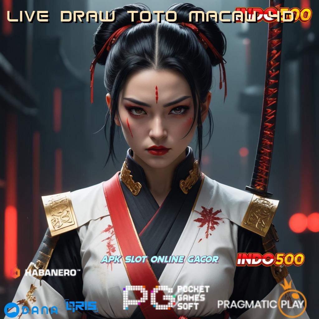 Live Draw Toto Macau 4d