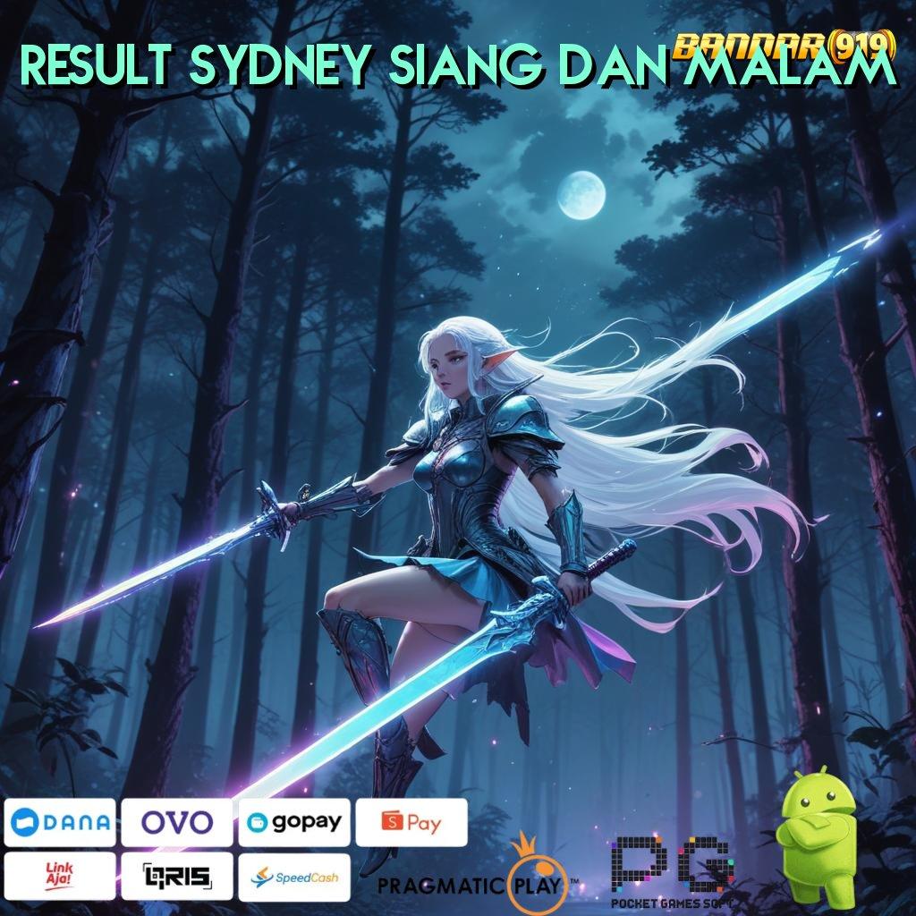 RESULT SYDNEY SIANG DAN MALAM @ slot tanpa top up apk