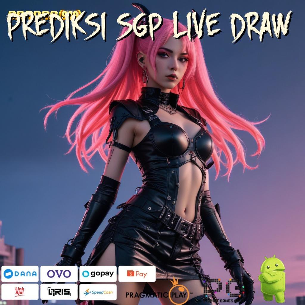 PREDIKSI SGP LIVE DRAW # pola adaptif paling hits unggul peluang