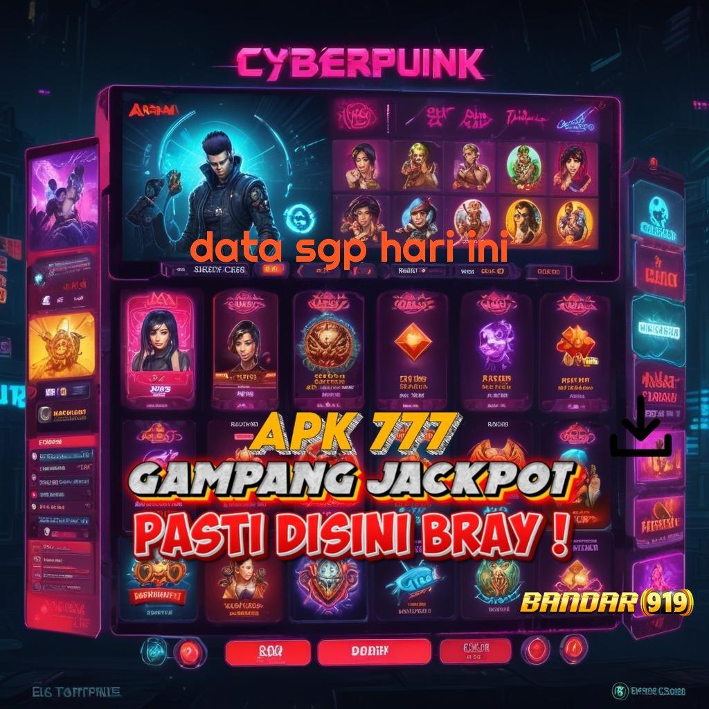 DATA SGP HARI INI ↦ Spin Sambil Rebahan Gampang Banget