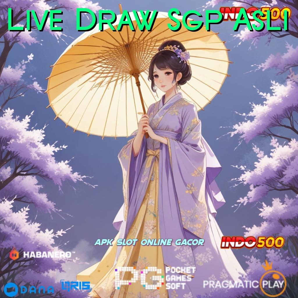 Live Draw Sgp Asli