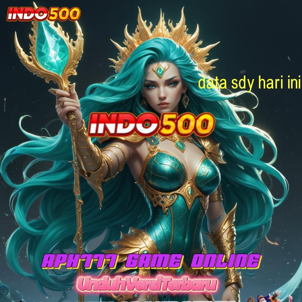 DATA SDY HARI INI ⚡ info teruji bukan hoax duit nambah