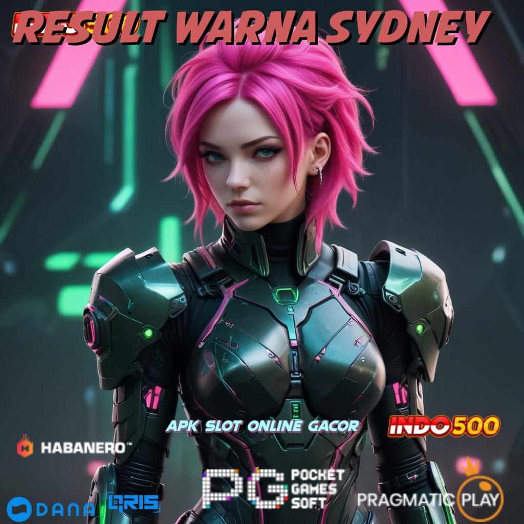 RESULT WARNA SYDNEY 🥇 akses online jalur informasi penghubung virtual